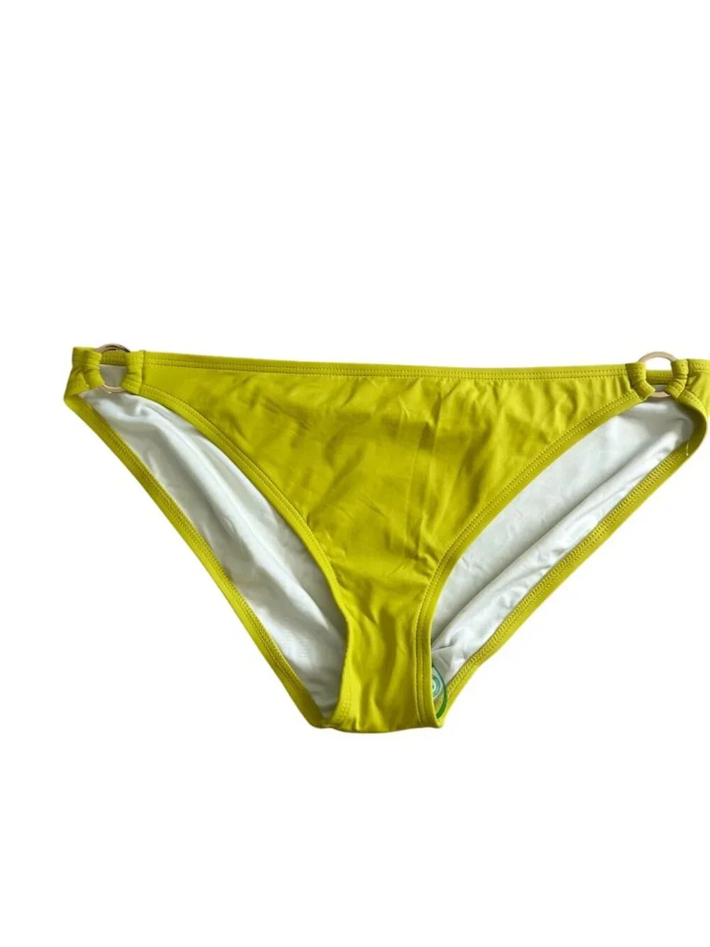 BANANA REPUBLIC Chatreuse Lime Green Bikini Swim Bottoms Size XL NEW NWOT